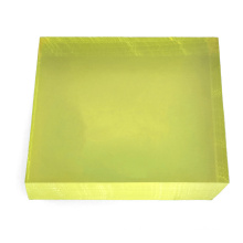 Feuille de PU épaisseur jaune transparente de 1 à 120 mm pour l&#39;emballage